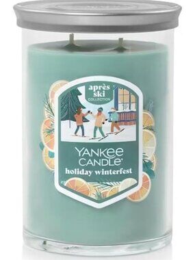 Yankee Candle Après Ski Collection Holiday Winterfest Large 2-Wick Tumbler Candl